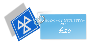 book mot wednesday  only  20